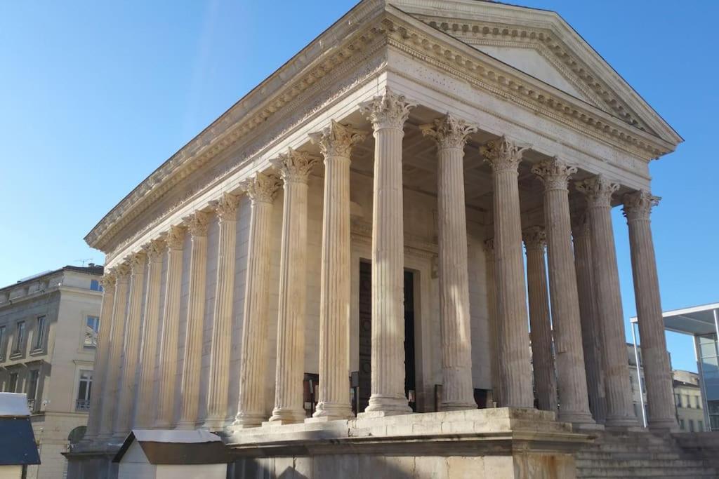 Ferienwohnung Domus Arena, Parking, Wifi, Arenes Nîmes Exterior foto
